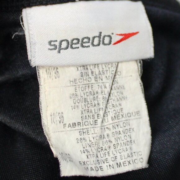 Speedo Women's Purple Pink Stars Athletic One-Piece Swimsuit Size 10 / 36 - Picture 6 of 6